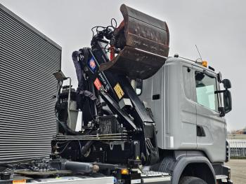 G450 6x6 / HMF Z CRANE / 2 SIDE TIPPER